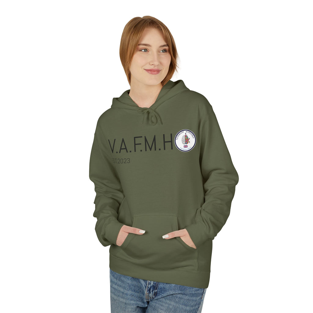 V.A.F.M.H EST.2023 Minimal Logo Hoodie