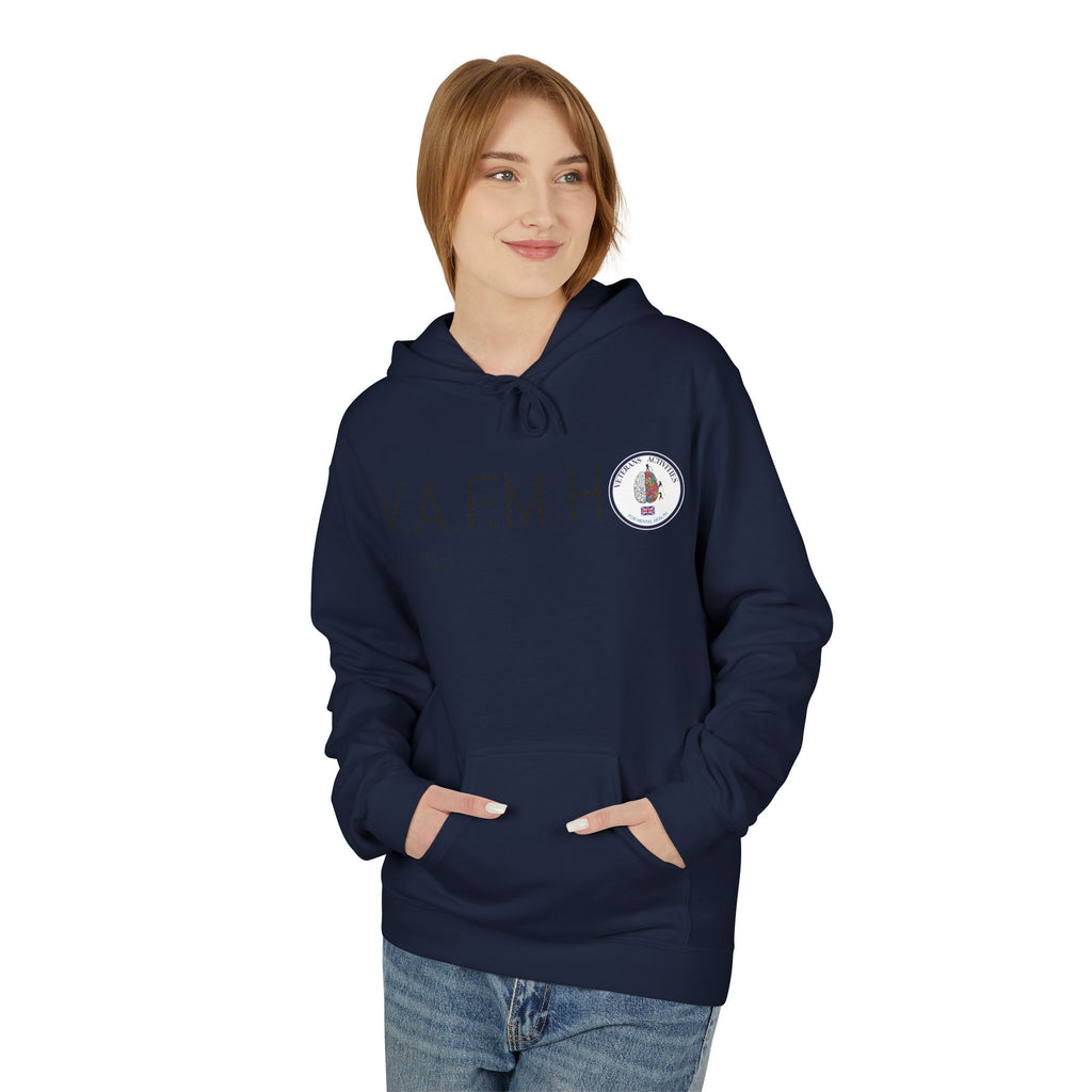 V.A.F.M.H EST.2023 Minimal Logo Hoodie
