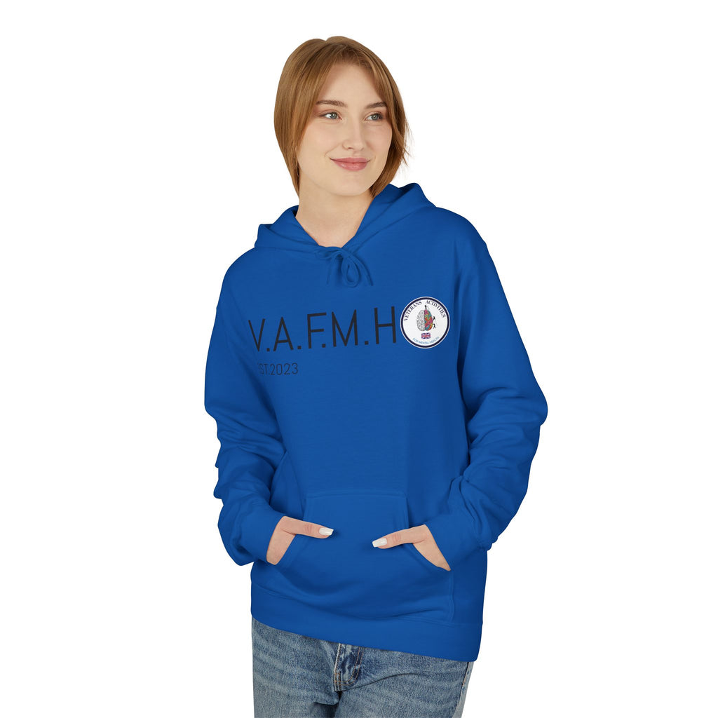 V.A.F.M.H EST.2023 Minimal Logo Hoodie