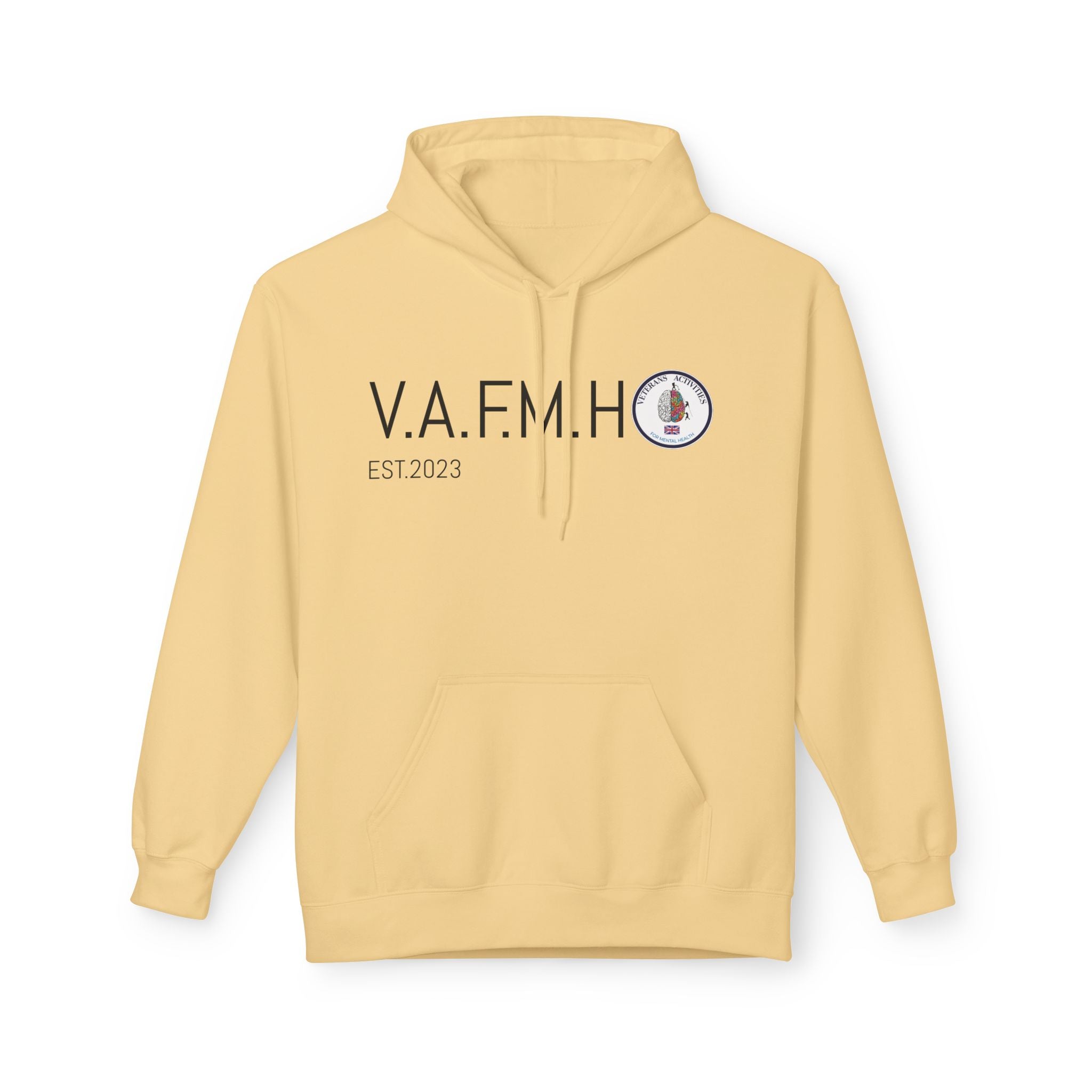 V.A.F.M.H EST.2023 Minimal Logo Hoodie