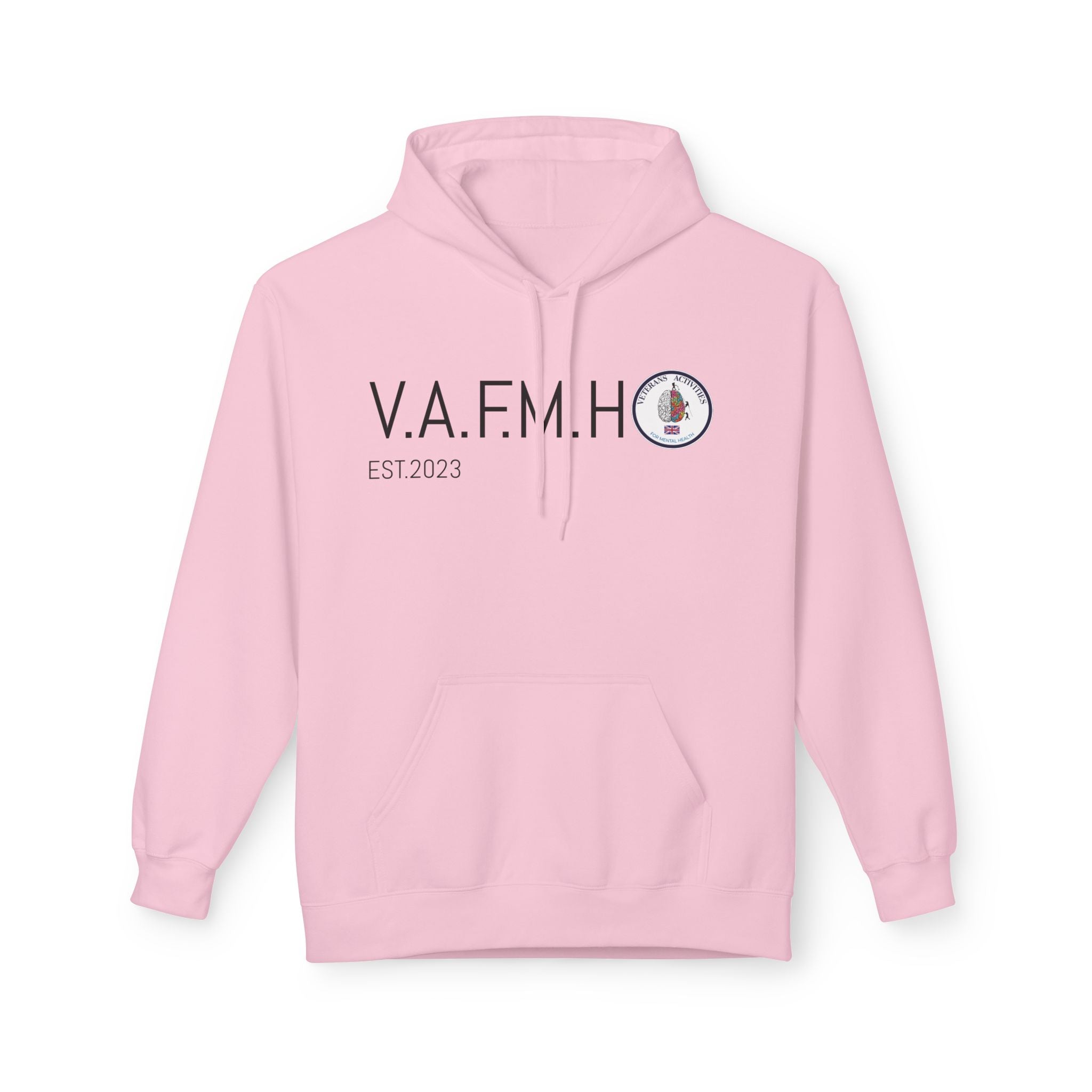 V.A.F.M.H EST.2023 Minimal Logo Hoodie