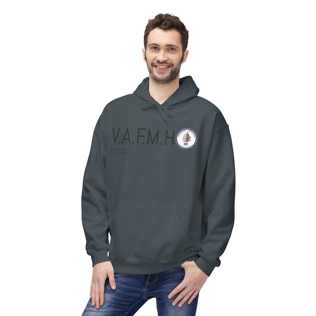 V.A.F.M.H EST.2023 Minimal Logo Hoodie