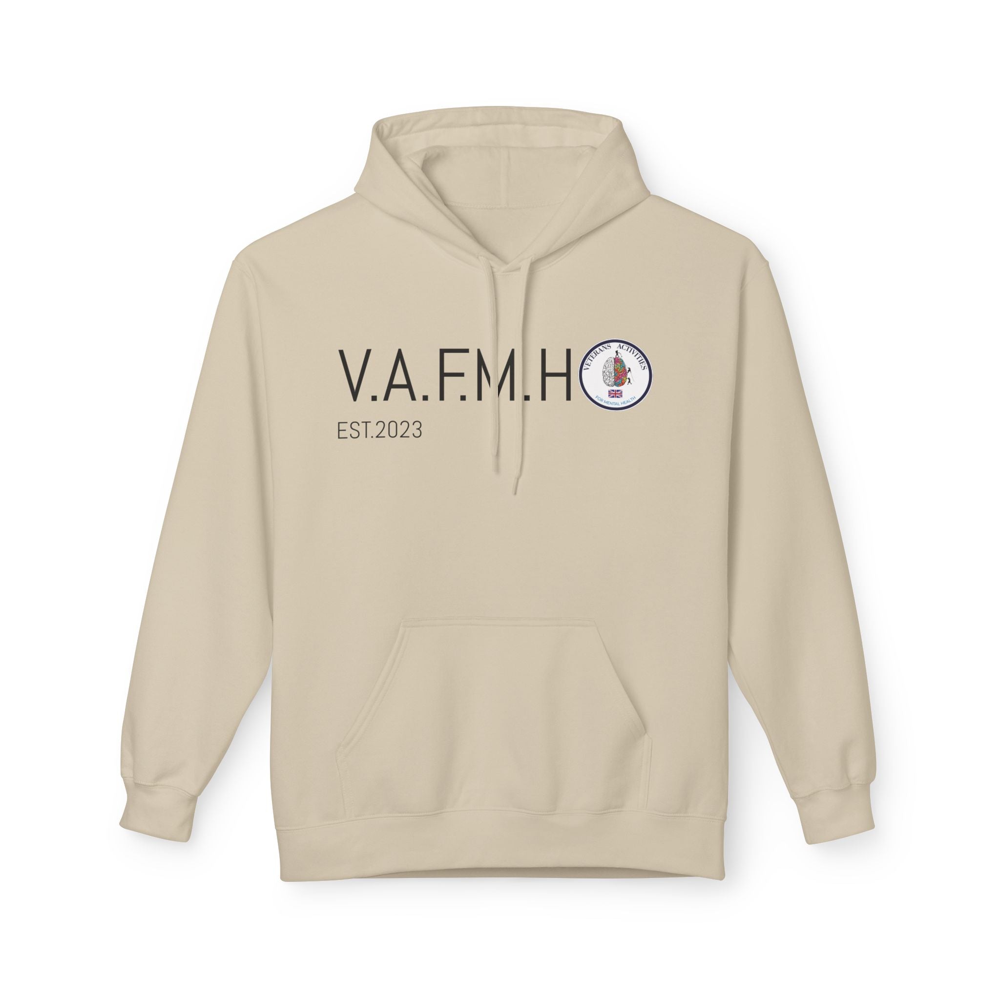 V.A.F.M.H EST.2023 Minimal Logo Hoodie