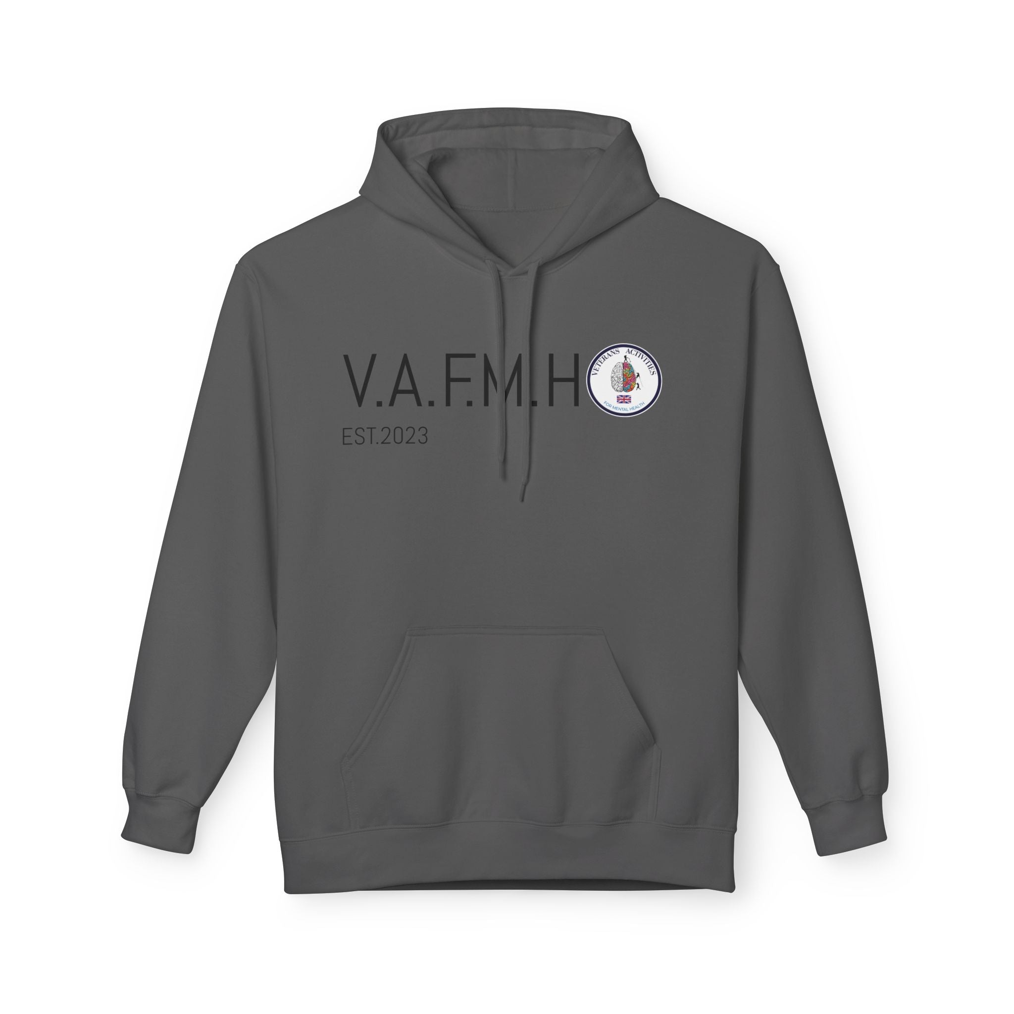 V.A.F.M.H EST.2023 Minimal Logo Hoodie