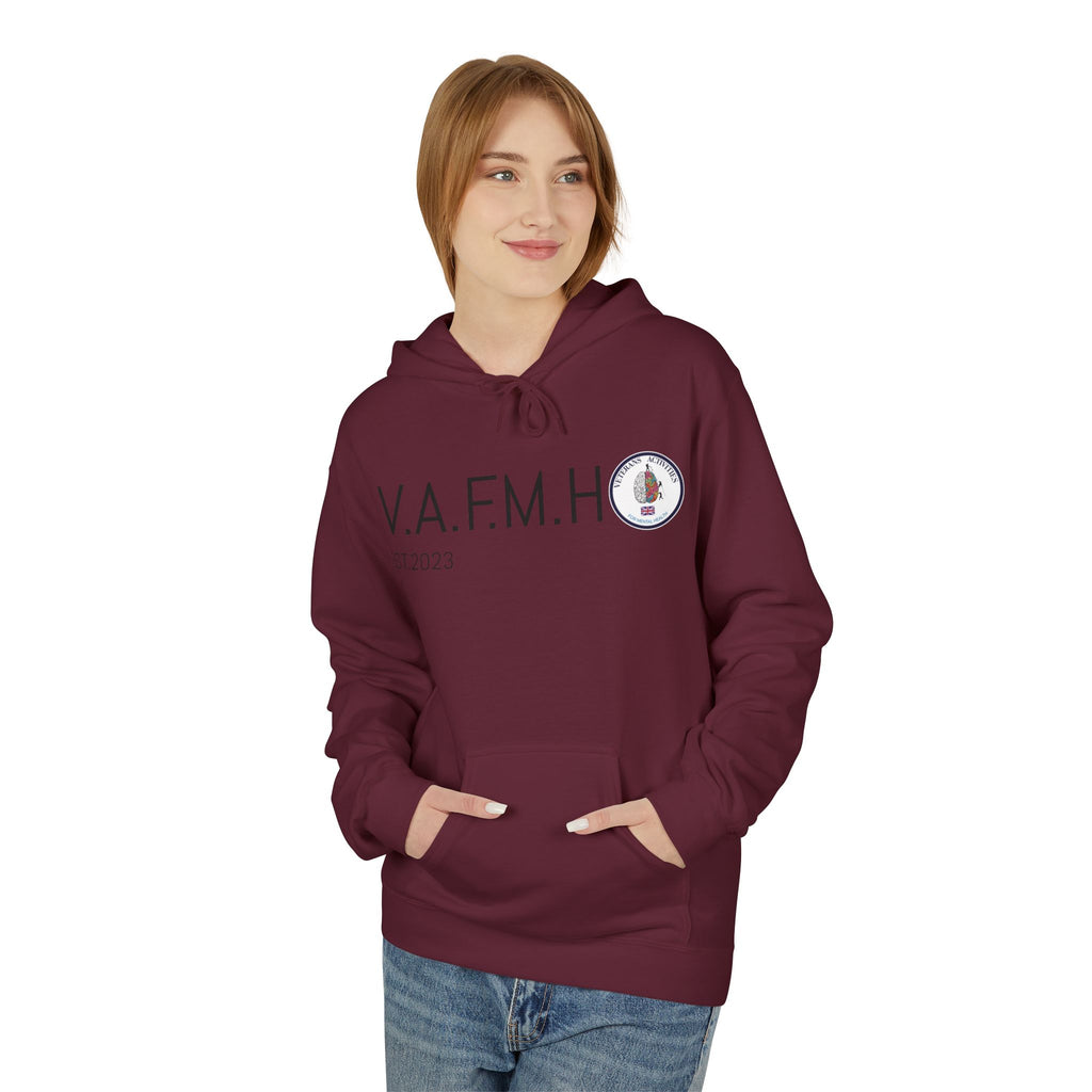 V.A.F.M.H EST.2023 Minimal Logo Hoodie
