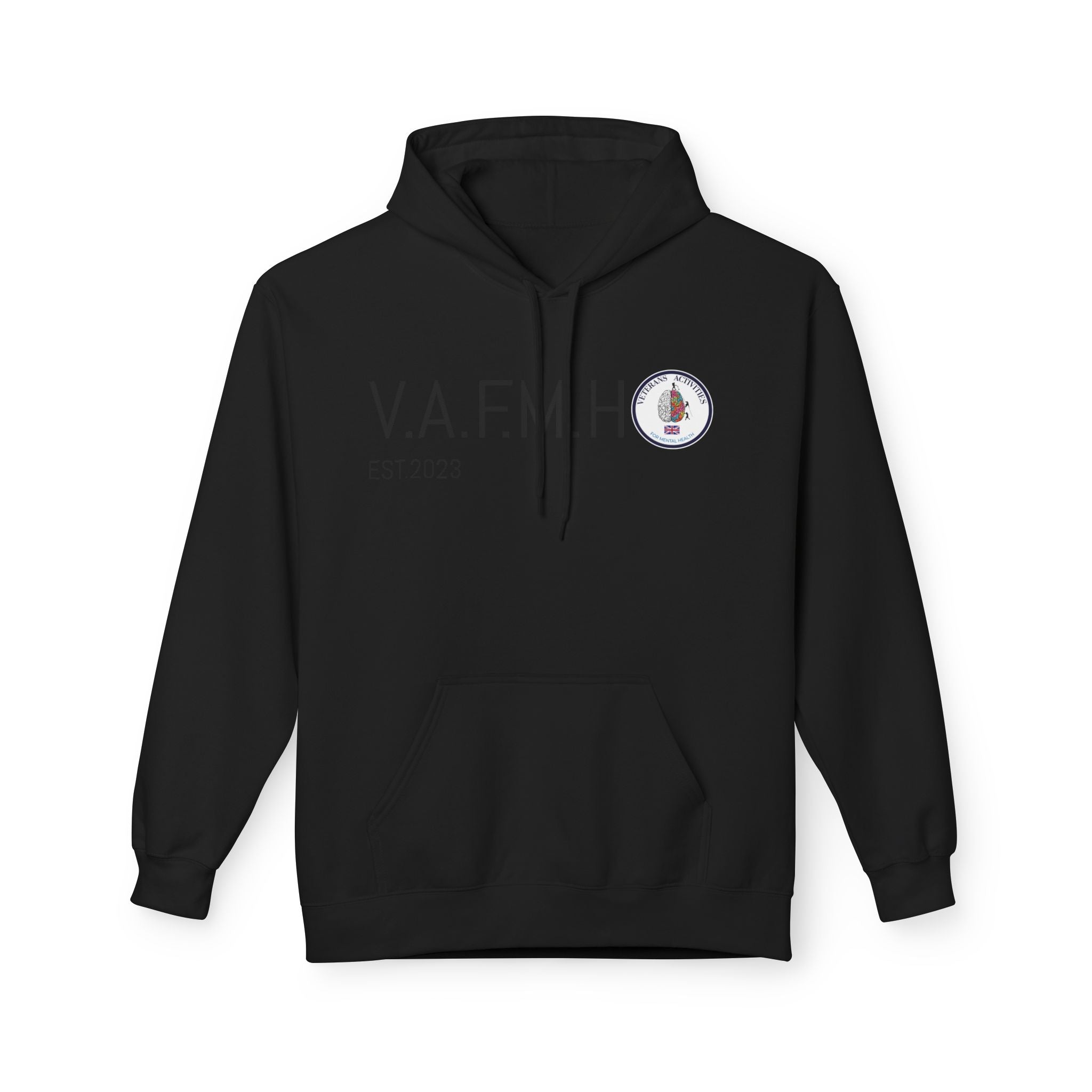 V.A.F.M.H EST.2023 Minimal Logo Hoodie