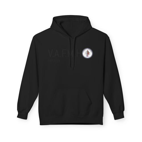 V.A.F.M.H EST.2023 Minimal Logo Hoodie