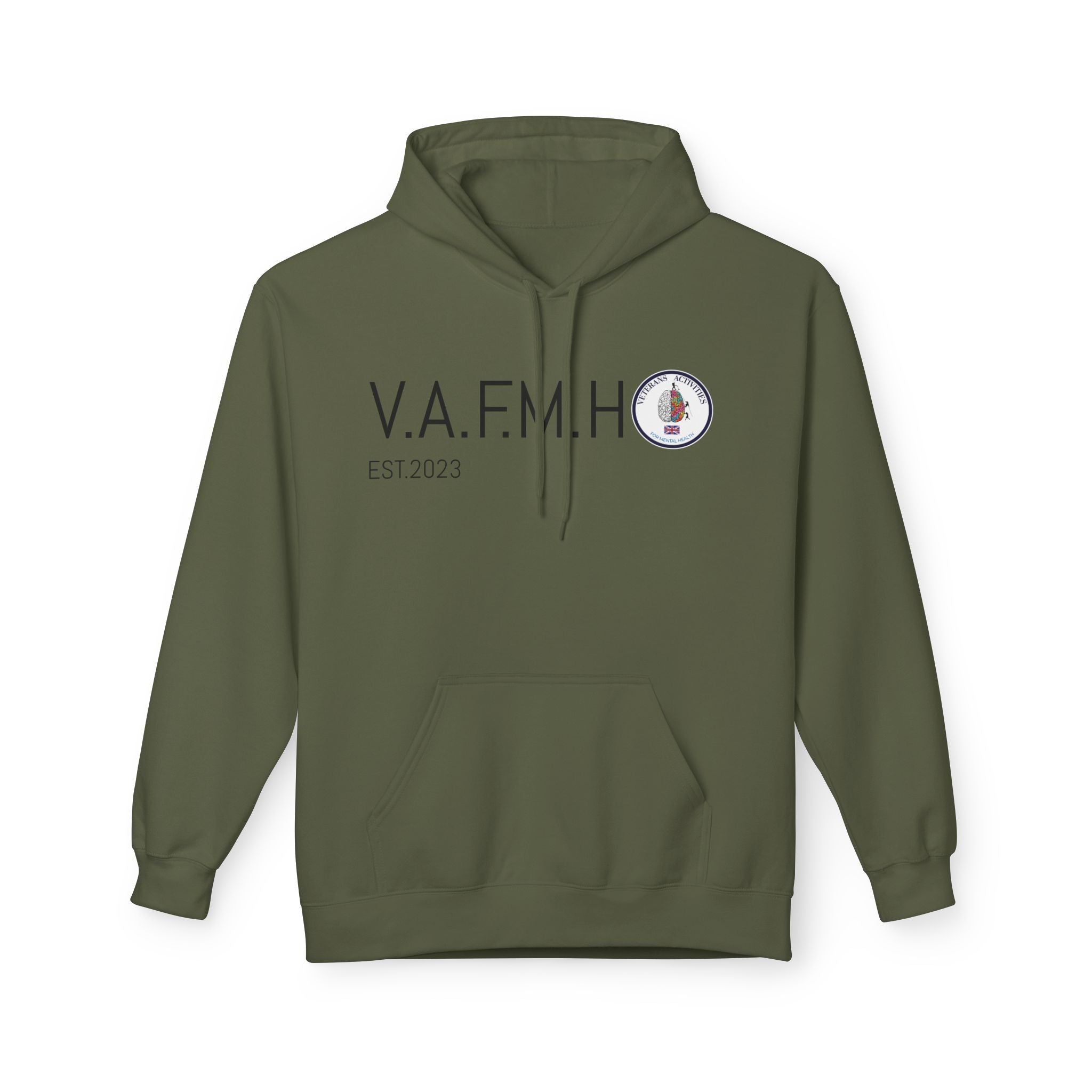 V.A.F.M.H EST.2023 Minimal Logo Hoodie