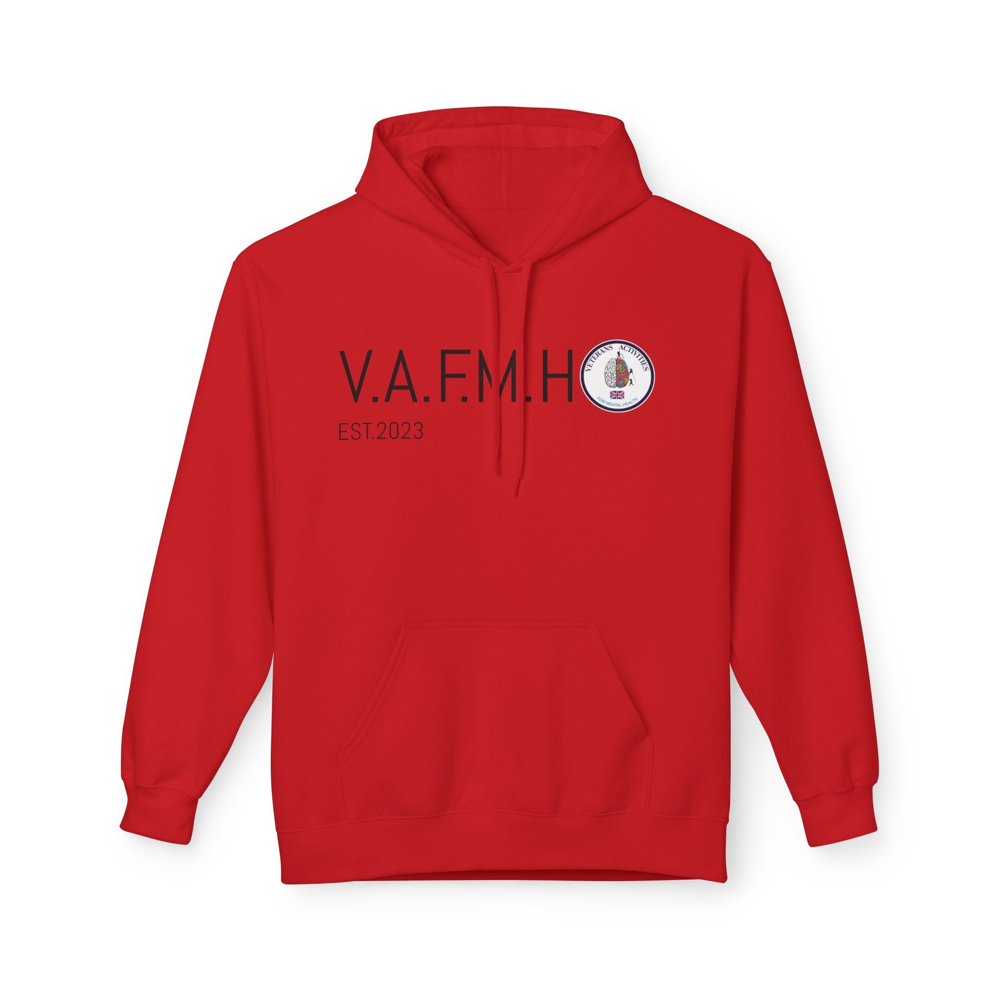 V.A.F.M.H EST.2023 Minimal Logo Hoodie
