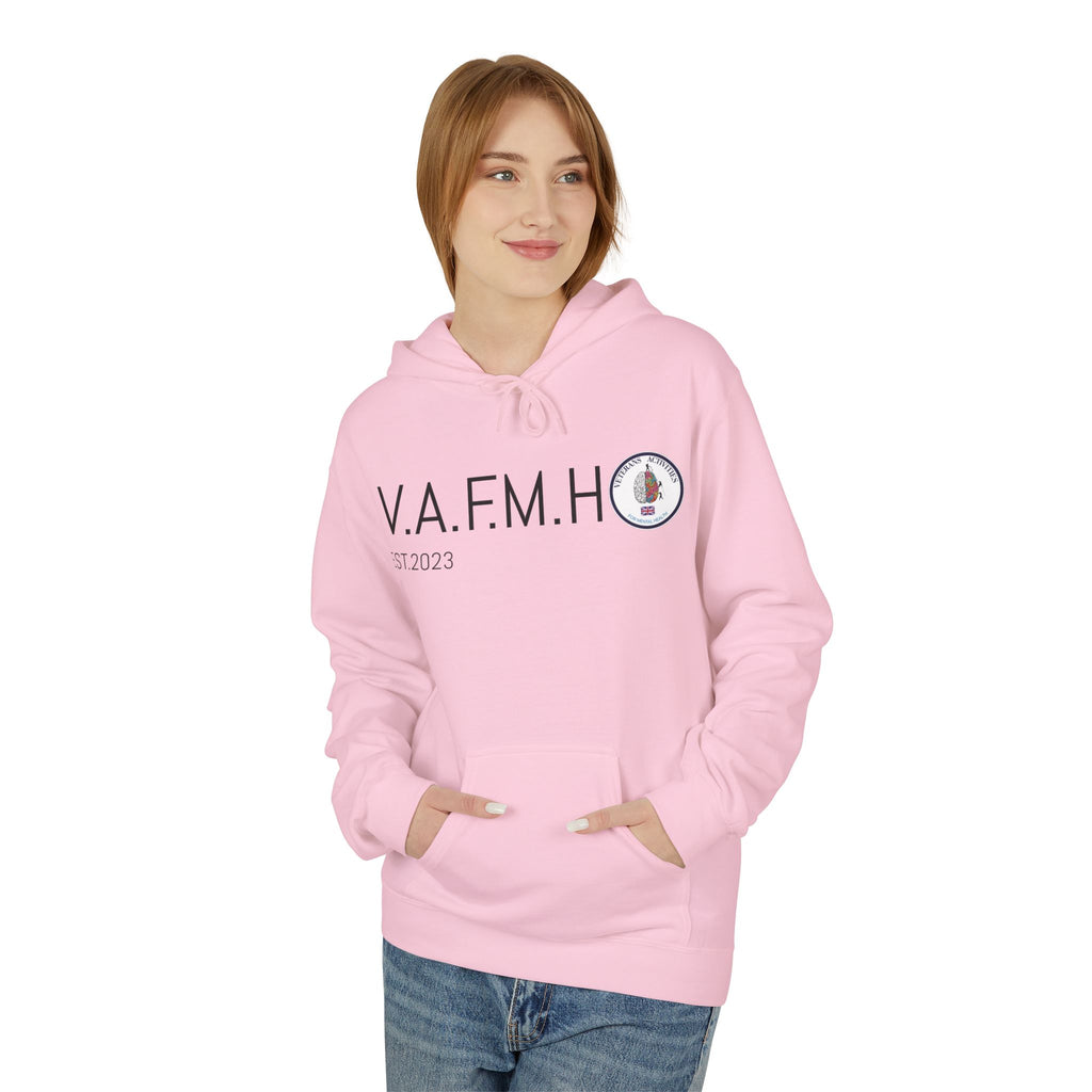 V.A.F.M.H EST.2023 Minimal Logo Hoodie